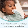 image:imageNUK First Choice Classic Orthodontic Baby Pacifier 618 Months Baby Pacifier Assorted Colors Baby Must Haves 5packNeutral