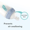 image:imageNUK First Choice Smooth Flow AntiColic Bottle Peach 5 oz Baby Bottle with SafeTemp Temperature Indicator Newborn Essentials 1PackPeach Sheep