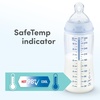 image:imageNUK First Choice Smooth Flow AntiColic Bottle Peach 5 oz Baby Bottle with SafeTemp Temperature Indicator Newborn Essentials 4Pack