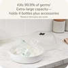 image:imageNUK Micro Express Microwave Baby Bottle and Accessory Sterilizer a Fast amp Effective Sterilization Using Natural Steam