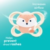 image:imageNUK Perfect Match Air Pacifiers 6 Months 4 PackZebra  Lion