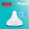 image:imageNUK Perfect Match Slow Flow Soft Silicone Nipple with AntiColic Vent 2 Pack BPA Free
