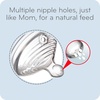 image:imageNUK Simply Natural Baby Bottle with SafeTempClear