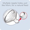image:imageNUK Simply Natural Baby Bottle with SafeTempPink