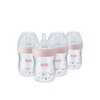 image:imageNUK Simply Natural Baby Bottle with SafeTempPink