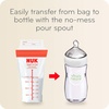 image:imageNUK Simply Natural Seal n Go Breast Milk Bags100 Count Pack of 1