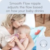image:imageNUK Smooth Flow Anti Colic Baby Bottle 5 oz 4 Pack Pink Bunnies4 Count Pack of 1Pink Bunny