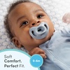image:imageNUK Timeless Comfy Pacifier  100 Silicone OnePiece Design  BPAFree Gentle on Babys Skin  5Pack for 618MMulti Colored