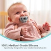 image:imageNUK Timeless Comfy Pacifier  100 Silicone OnePiece Design  BPAFree Gentle on Babys Skin  5Pack for 618MNeutral Assorted
