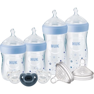 image:imageNUK Smooth Flow Anti Colic Baby Bottle Newborn Gift Set Amazon ExclusiveBlue