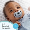 image:imageNUK 100 Silicone Comfy Orthodontic Pacifiers 06 Months Pink Fashion Timeless Collection 5 CountMulti Colored