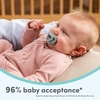 image:imageNUK 100 Silicone Comfy Orthodontic Pacifiers 06 Months Pink Fashion Timeless Collection 5 CountMulti Colored