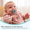 image:imageNUK 100 Silicone Comfy Orthodontic Pacifiers 06 Months Pink Fashion Timeless Collection 5 CountPink Assorted