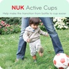 image:imageNUK Active Spill Proof Sippy Cup 10 oz 2 Pack 8 Months Pink  BPA Free Spill Proof Sippy CupBlue Balloons