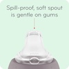image:imageNUK First Choice Fun Grips Hard Spout Straw Cup 20 10 oz Sippy Cup with Handles 4packTealPurple