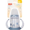image:imageNUK First Choice Learner Cup 20 5 oz Sippy Cup with Handles Spill Proof Leak Proof Soft Straw Cup 2packStars