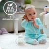 image:imageNUK First Choice Learner Cup 20 5 oz Sippy Cup with Handles Spill Proof Leak Proof Soft Straw Cup 2packStars