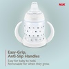 image:imageNUK First Choice Learner Cup 20 5 oz Sippy Cup with Handles Spill Proof Leak Proof Soft Straw Cup 2packTimeless