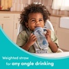 image:imageNUK Perfect Match Learner Straw Cup 5 oz 2 pack  Soft Straw EasyGrip Handles BPA Free Spill Proof Transition Sippy CupBlue Bears