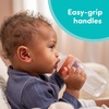 image:imageNUK Perfect Match Learner Straw Cup 5 oz 2 pack  Soft Straw EasyGrip Handles BPA Free Spill Proof Transition Sippy CupOrange Monkeys
