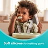 image:imageNUK Silicone Baby Tableware Bundle Includes 1 Plate 1 Bowl 1 Cup amp 1 Spoon Durable Suction Feature Helps Reduce Spills MicrowaveSafe BPAFreeGreen