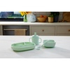 image:imageNUK Silicone Baby Tableware Bundle Includes 1 Plate 1 Bowl 1 Cup amp 1 Spoon Durable Suction Feature Helps Reduce Spills MicrowaveSafe BPAFreeGreen