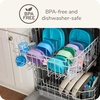 image:imageNUK for Nature Suction Bowl and Lid LeakProof Lid Microwave Freezer amp Top Rack Dishwasher Safe BPAFree2 Count Pack of 1