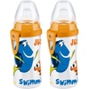 image:imageNUK Active Sippy Cup 10 oz 2 Pack Disney Princess BPAFree Soft Spout SpillProof CupFinding Nemo