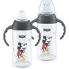 image:imageNUK Learner Cup 10 Oz Pack of 2 Pooh Bear  Soft Spout EasyGrip Handles BPA Free Spill Proof Transition Sippy CupMickey Mouse 20
