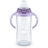 image:imageNUK Learner Cup 10 oz 2 Pack 8 Months  BPA Free Spill Proof Sippy CupPurple Stars