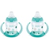 image:imageNUK Learner Cup 5oz 2Pack Flowers  BPA Free Spill Proof Sippy CupClouds  Stars
