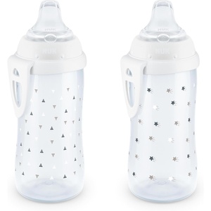 image:imageNUK Active Spill Proof Sippy Cup 10 oz 2 Pack 8 Months Pink  BPA Free Spill Proof Sippy CupTimeless