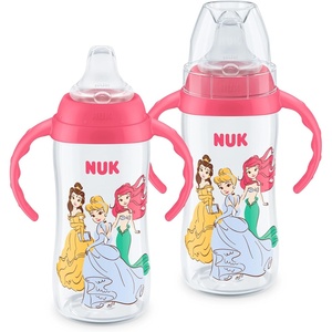 image:imageNUK Learner Cup 10 Oz Pack of 2 Pooh Bear  Soft Spout EasyGrip Handles BPA Free Spill Proof Transition Sippy CupDisney Princess 20
