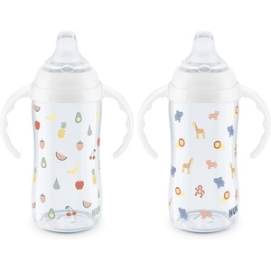 image:imageNUK Learner Cup 10 oz 2 Pack 8 Months  BPA Free Spill Proof Sippy CupFruits and Animals
