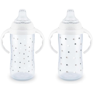 image:imageNUK Learner Cup 10 oz 2 Pack 8 Months  BPA Free Spill Proof Sippy CupTimeless Collection