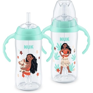 image:imageNUK Learner Straw Cup 10oz  Toddler Cup with Soft Straw for Easy Drinking Suitable for Ages 8 Months and UpDisneys Moana