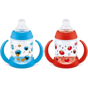 image:imageNUK Sesame Street Learner Cup 5 Ounce Elmo  BPA Free Spill Proof Sippy CupElmo  Cookie Monster