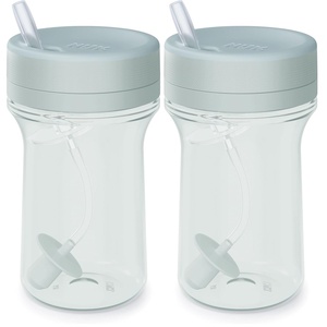 image:imageNUK for Nature Everlast Weighted Straw Cup10 fl oz 2 Pack