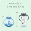 image:imageNUK Fun Grips Hard Spout Sippy Cup 10 oz  Easy to Hold BPA Free Spill Proof Toddler Cup 4pkBlueGreen