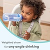 image:imageNUK Learner Cup Soft Silicone Replacement Straws 4Pack BPAfree Dishwashersafe Compatible with NUK 10oz Straw Learner Cup4 Pack