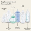 image:imageNUK Replacement Silicone Spout for Select NUK Cups SpillProof Soft Spout DishwasherSafe BPAFree Clear Pack of 31 Count Pack of 1