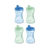 image:imageNUK Fun Grips Hard Spout Sippy Cup 10 oz  Easy to Hold BPA Free Spill Proof Toddler Cup 4pkBlueGreen