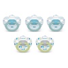 image:imageNUK First Choice Classic Orthodontic Baby Pacifier 618 Months Baby Pacifier Purple amp Blue Baby Must Haves 5PackAssorted