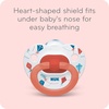 image:imageNUK First Choice Classic Orthodontic Baby Pacifier 618 Months Baby Pacifier Purple amp Blue Baby Must Haves 5PackAssorted