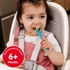 image:imageNUK Pretensil Dipper Spoon amp Fork Set Baby amp Toddler SelfFeeding Utensils EasyGrip MessReducing Design 4 PackBlue